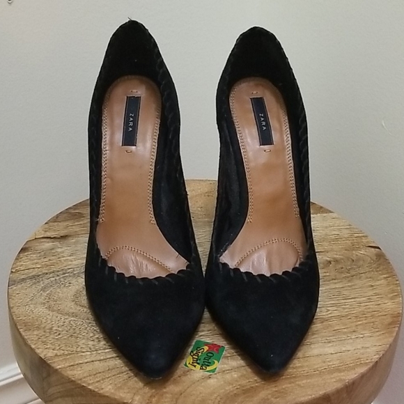 Zara leather high heels - Picture 2 of 4